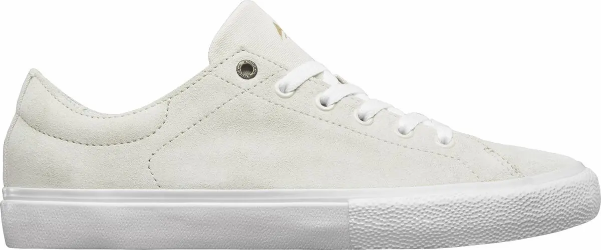 Emerica Omen Lo Low-Top Skate Shoes – Pure White