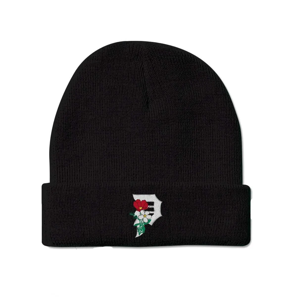 Primitive Black Beanie with Dirty P Keeper Design