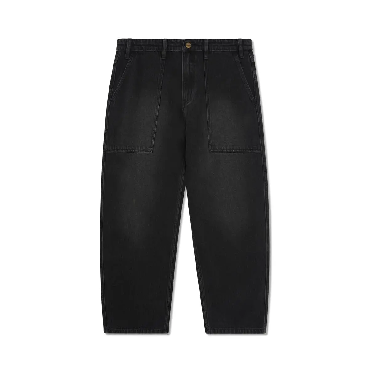 Buttergoods Baggy-Fit Denim Jeans Featuring Utility Patch Pockets
