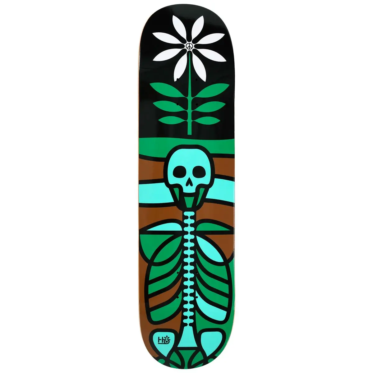 Habitat Peaced Out Skateboard Deck – 8.25 Inches