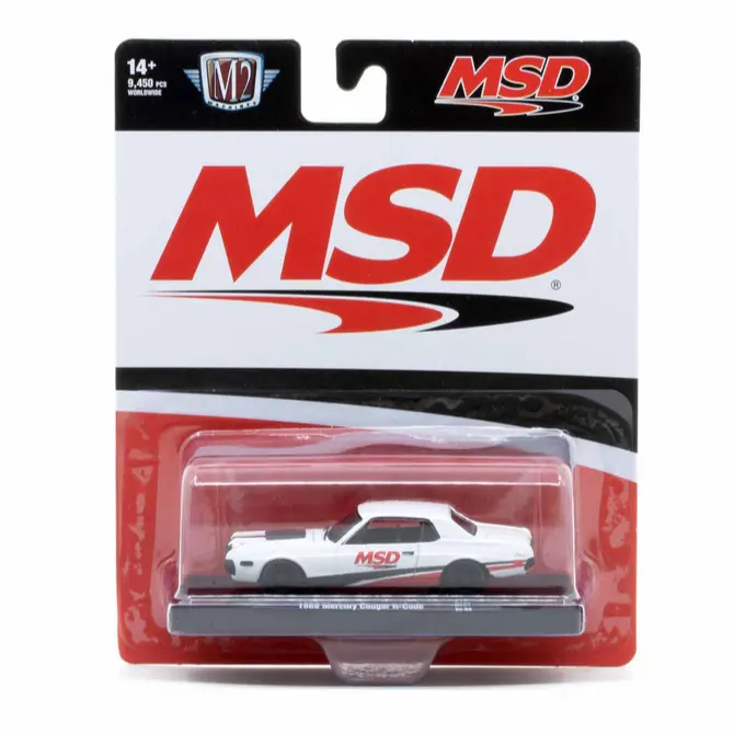 1968 Mercury Cougar R-Code Msd M2 Machines 1:64 Diecast Auto Drivers Release 121 1