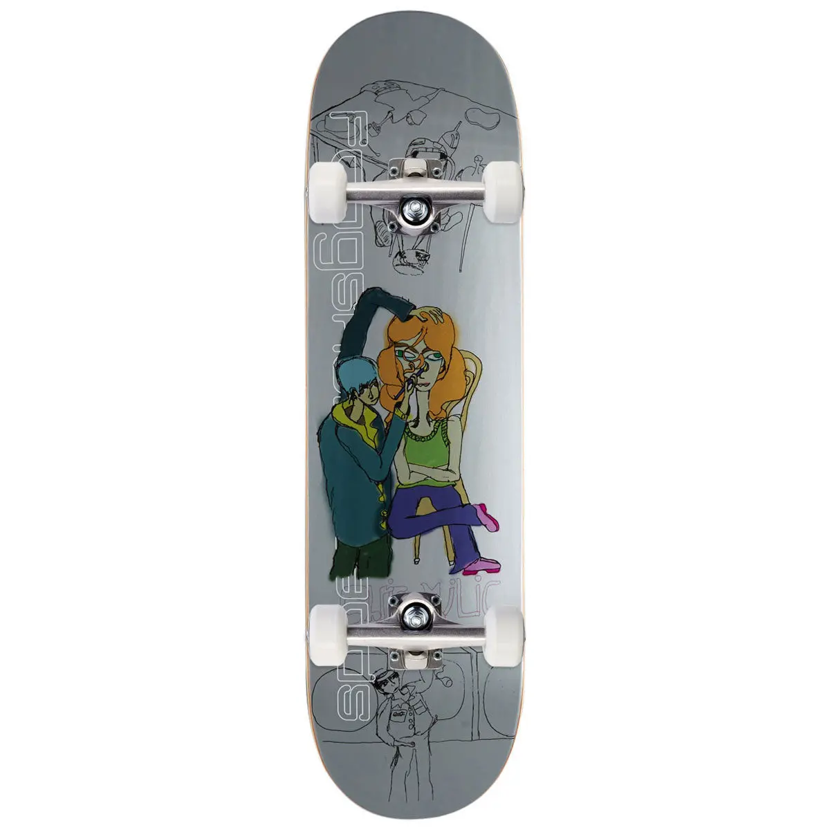 Frog Make Up Artist Chris Millic Skateboard Complete - 8.50" 1