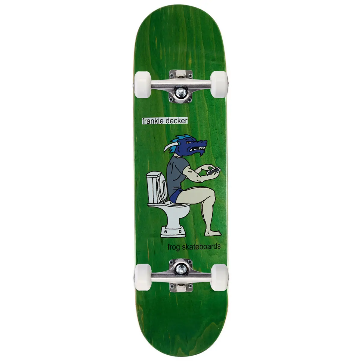 Frog Locked In Frankie Decker Skateboard Complete - 8.25" 1