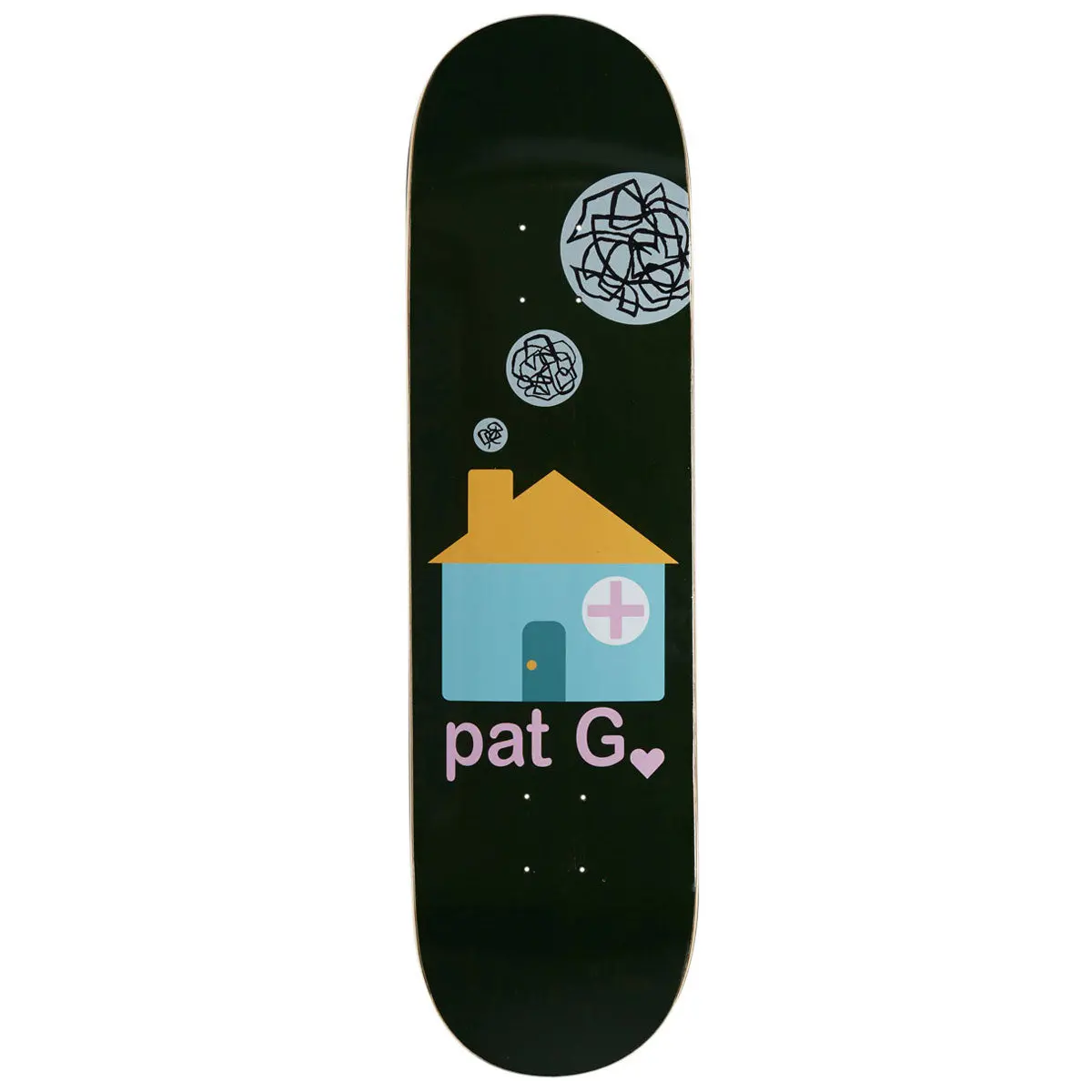 Frog Gs House Pat G Skateboard Deck - 8.38" 1