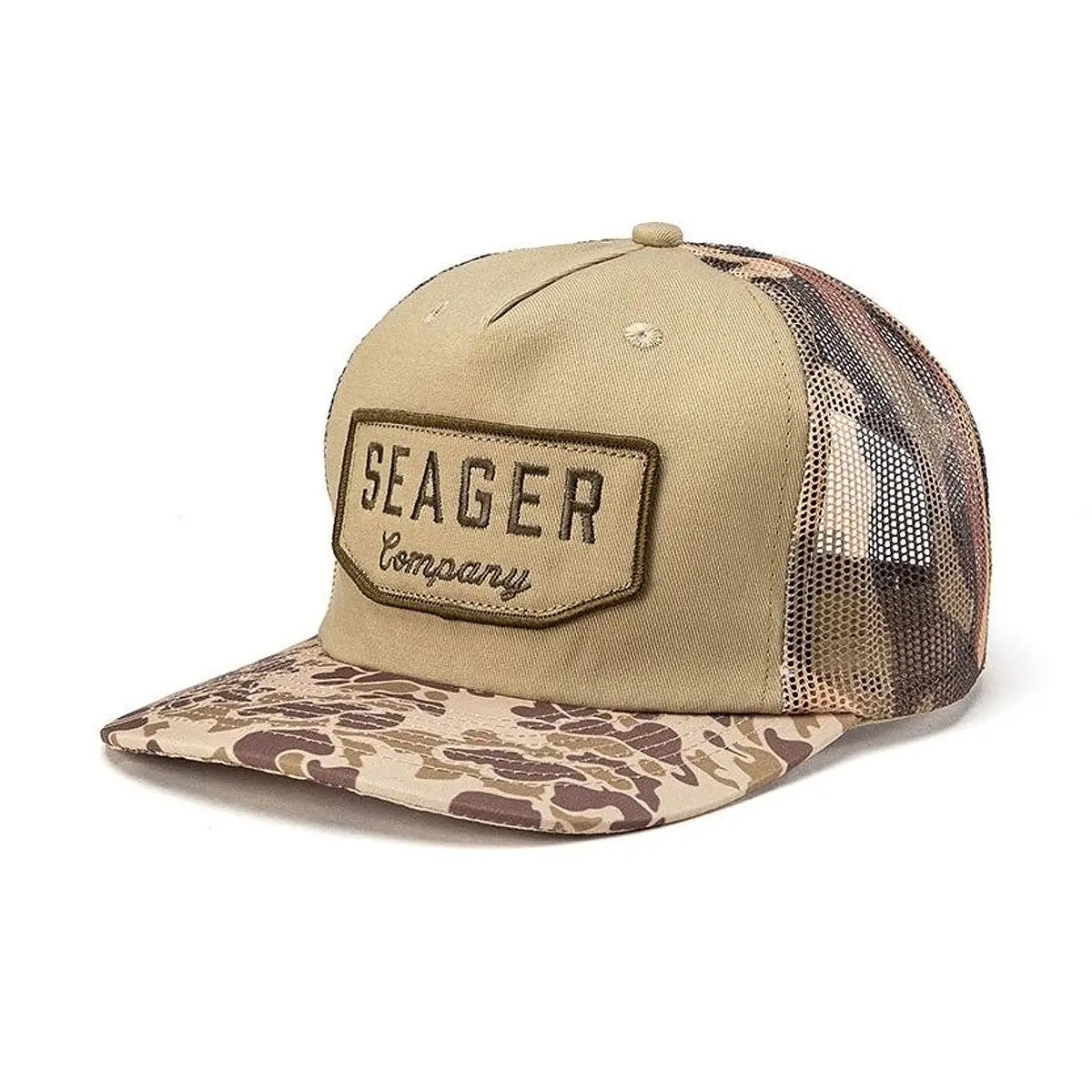 Seager Wilson Snapback Hat - Duck Camo 1