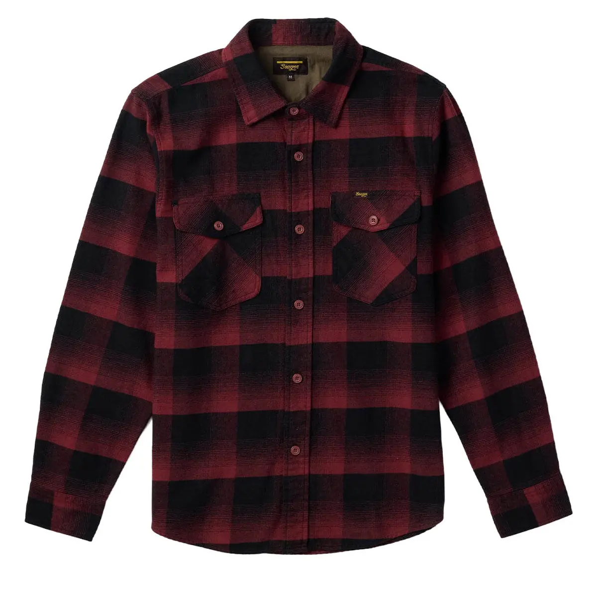 Seager Calico Flannel Shirt - Red Rock Plaid 1