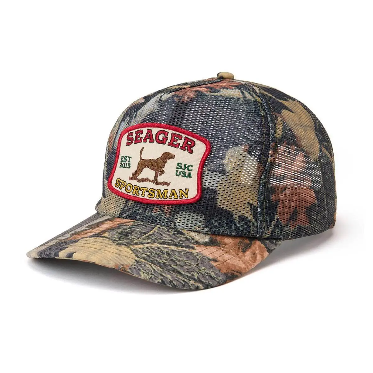 Seager Seager Sportsman Mesh Trucker Hat - Sjc Camo 1
