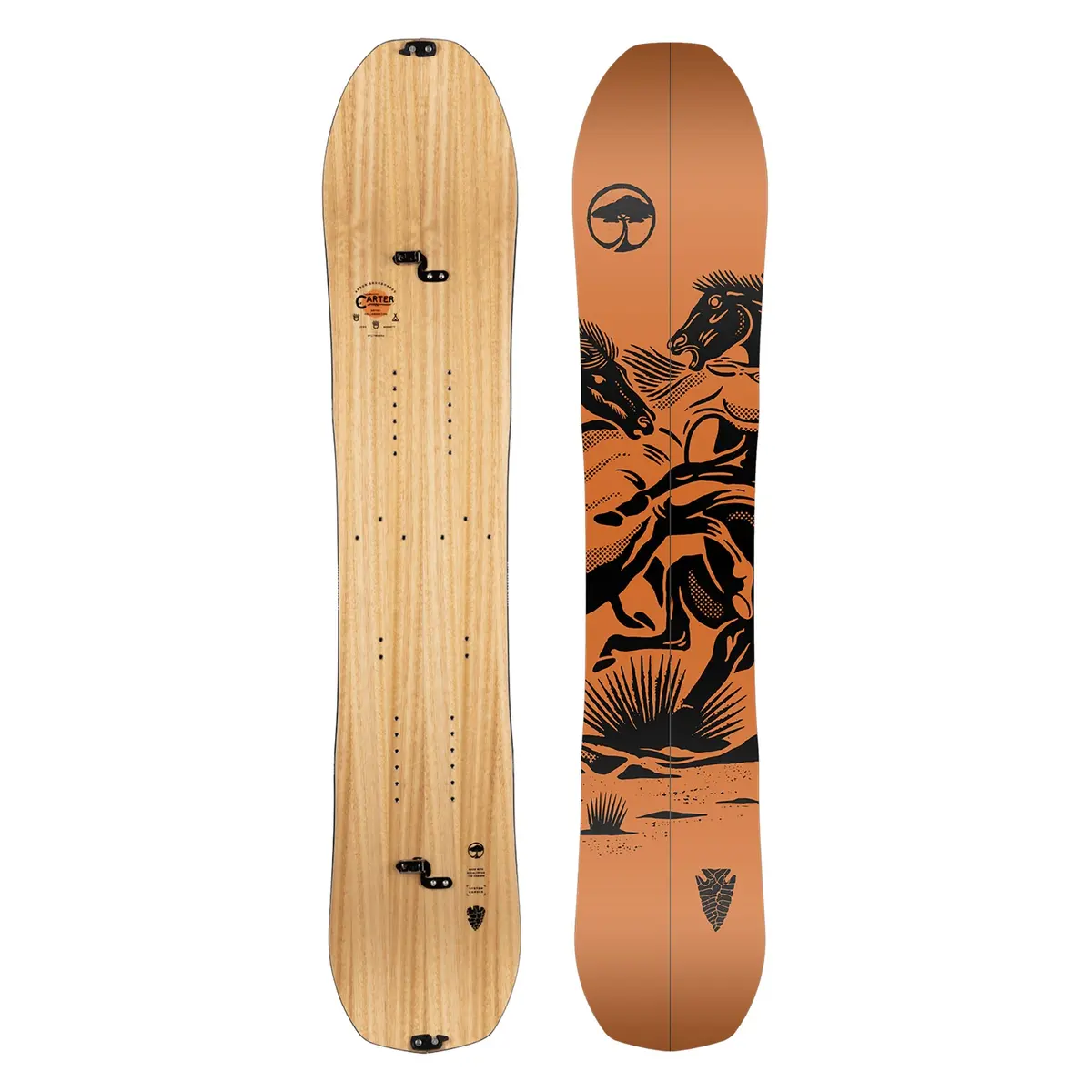 Carter Camber Splitboard 1