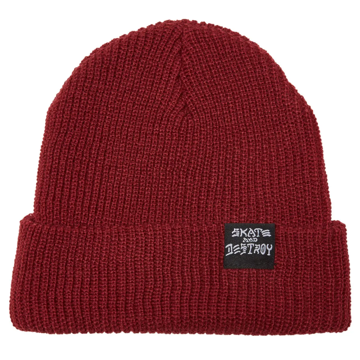 Thrasher Skate And Destroy Beanie - Maroon 1
