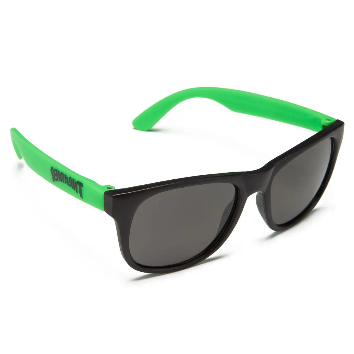 Thrasher Logo Sunglasses - Green 1