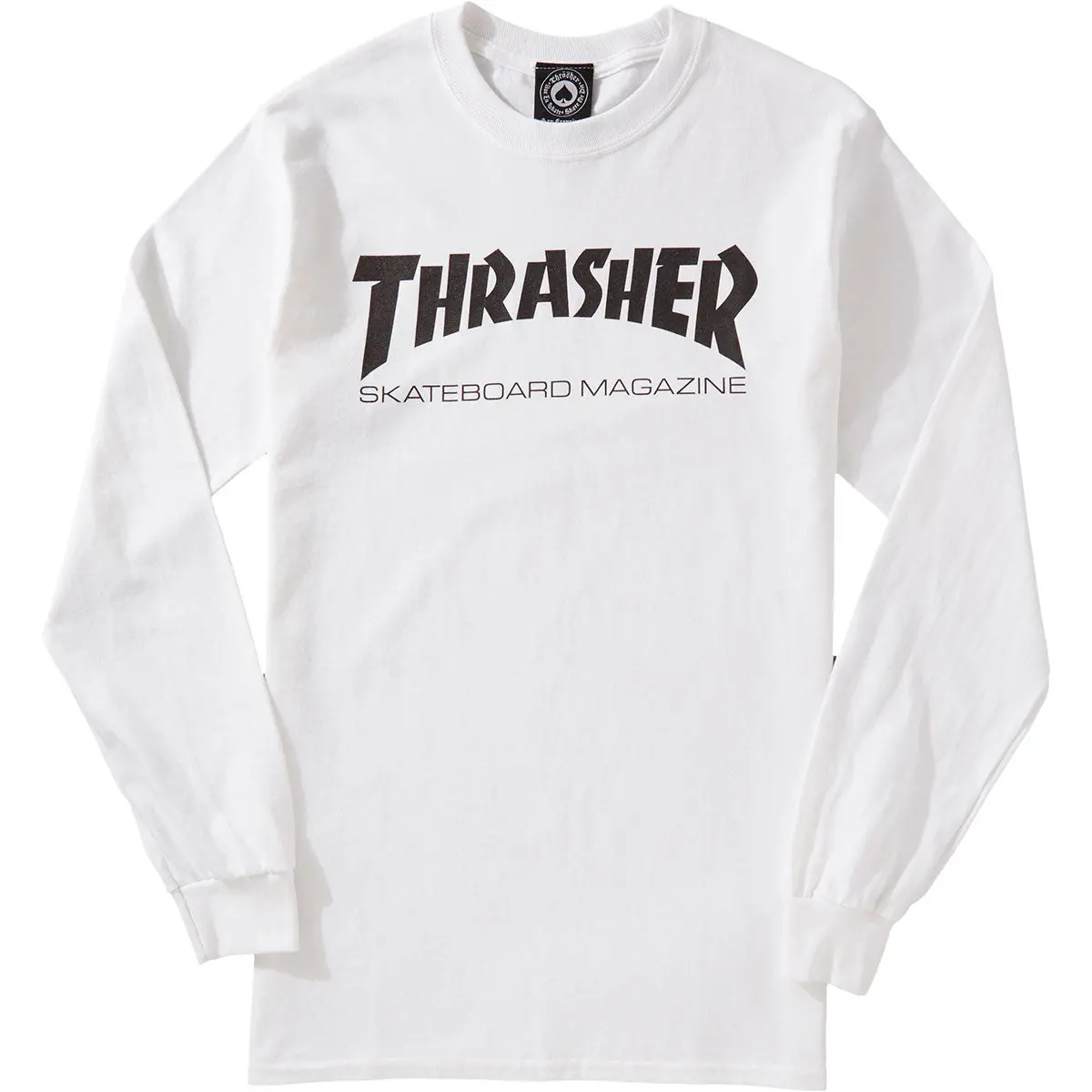 Thrasher Skate Mag Long Sleeve T-Shirt - White 1