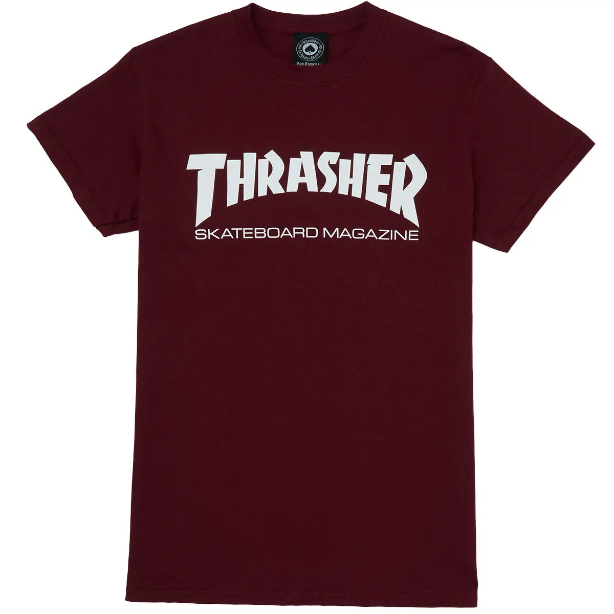 Thrasher Skate Mag T-Shirt - Maroon 1