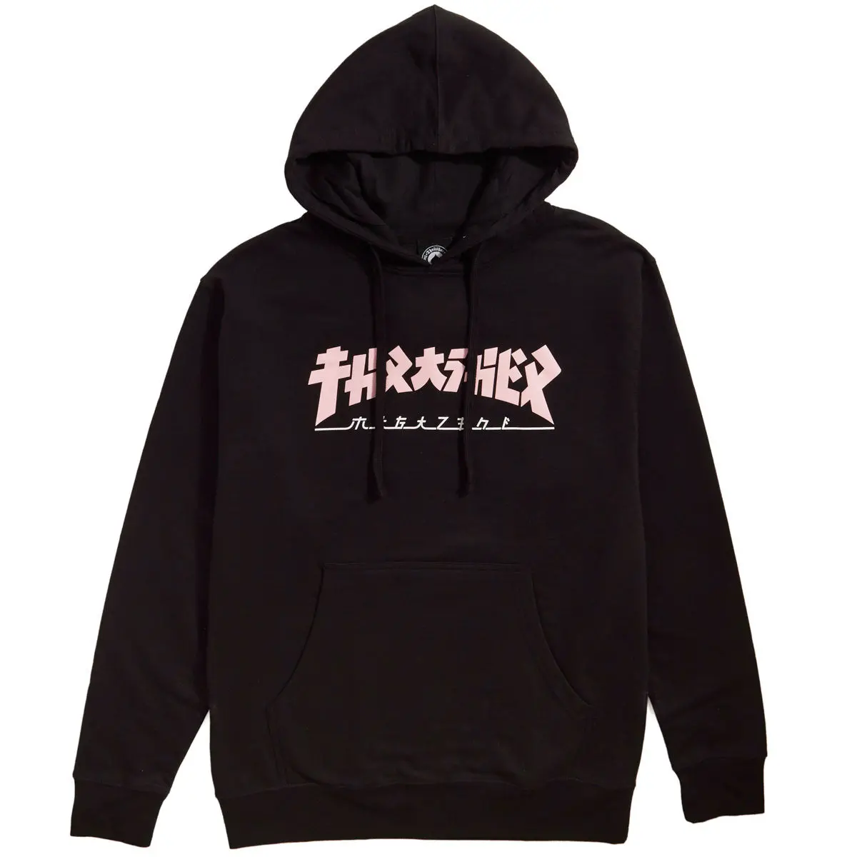 Thrasher Womens Godzilla Hoodie - Black/Pink 2