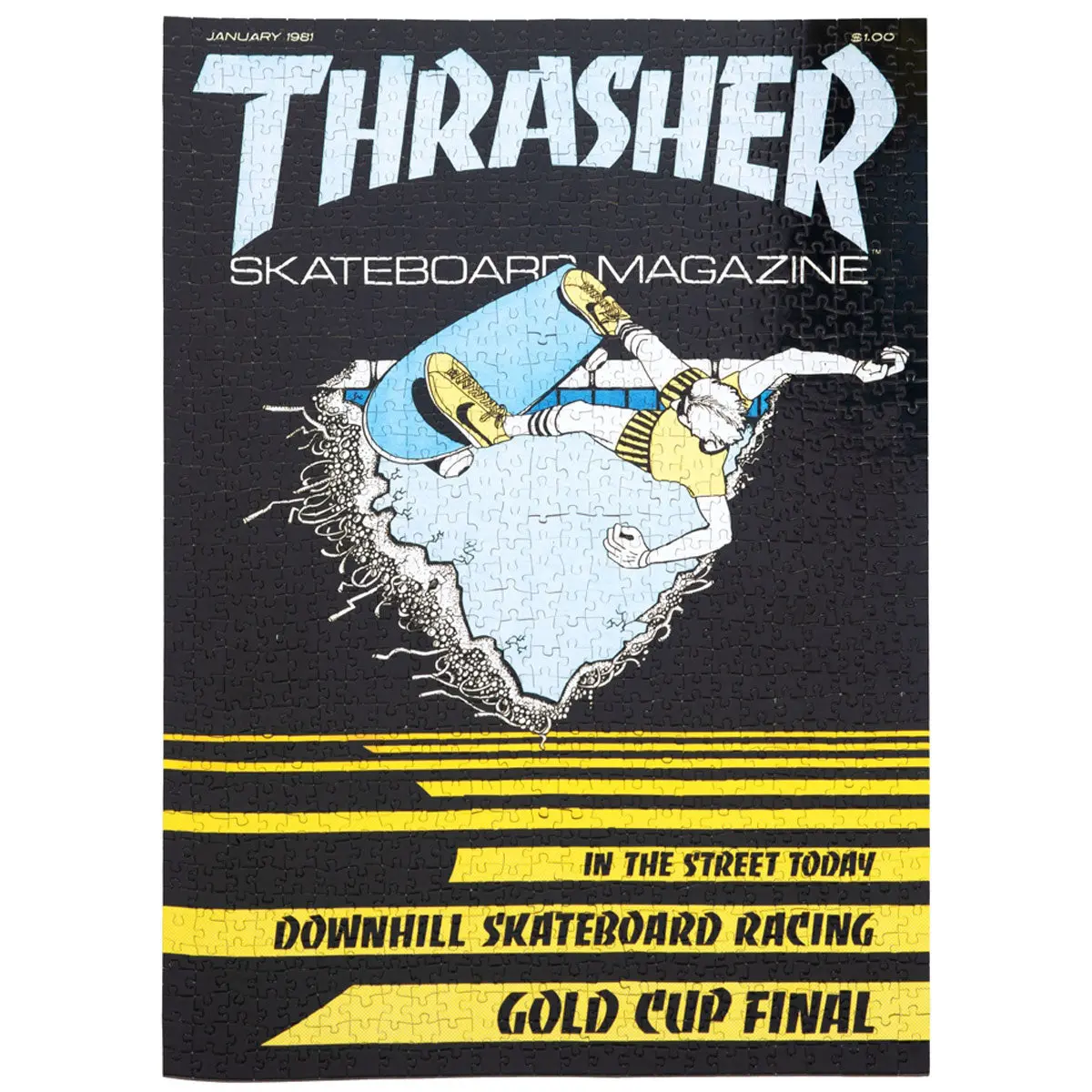 Thrasher First Cover Jan 1981 Jigsaw Puzzle 1