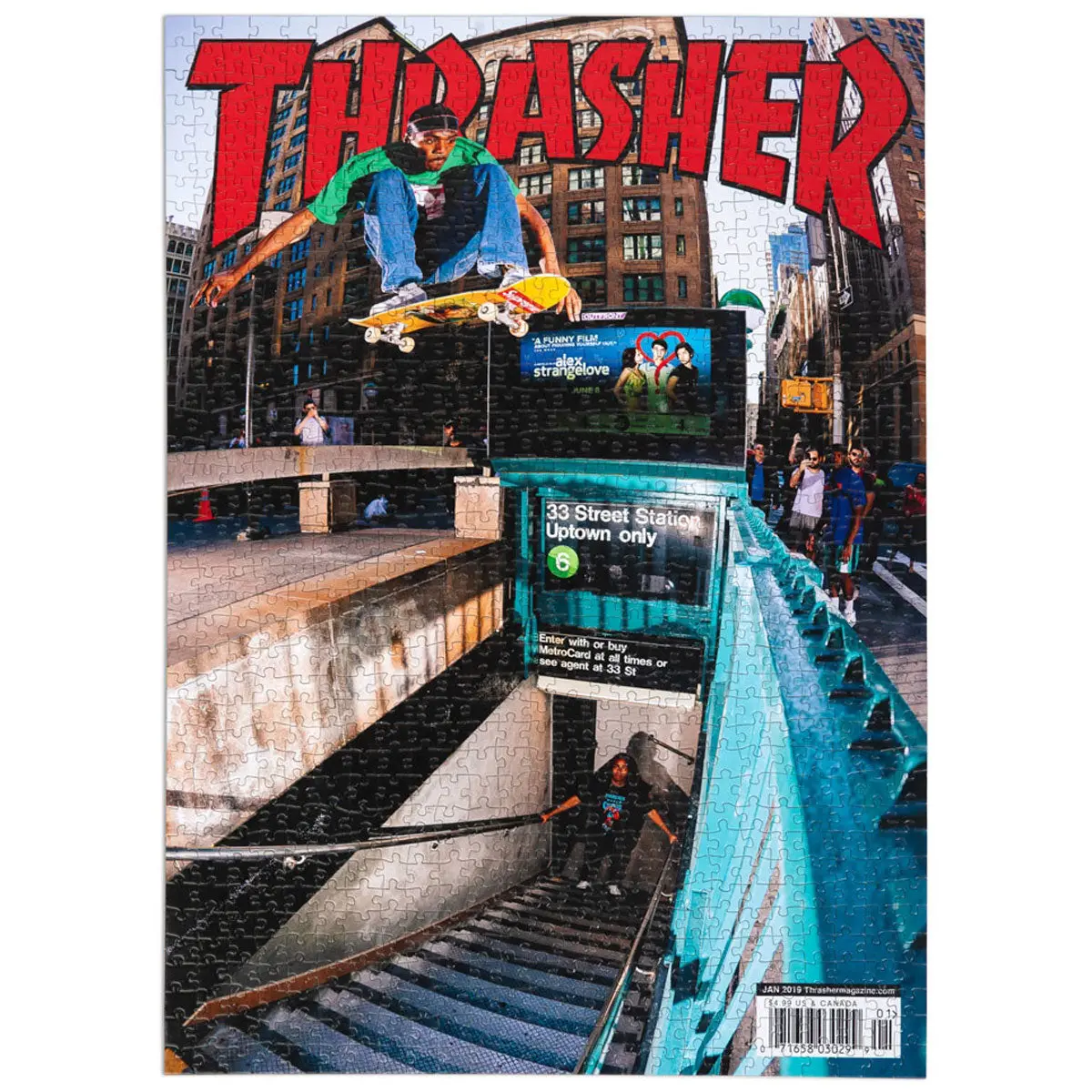 Thrasher “Tyshawn Cover” Jan 2019 Jigsaw Puzzle 1
