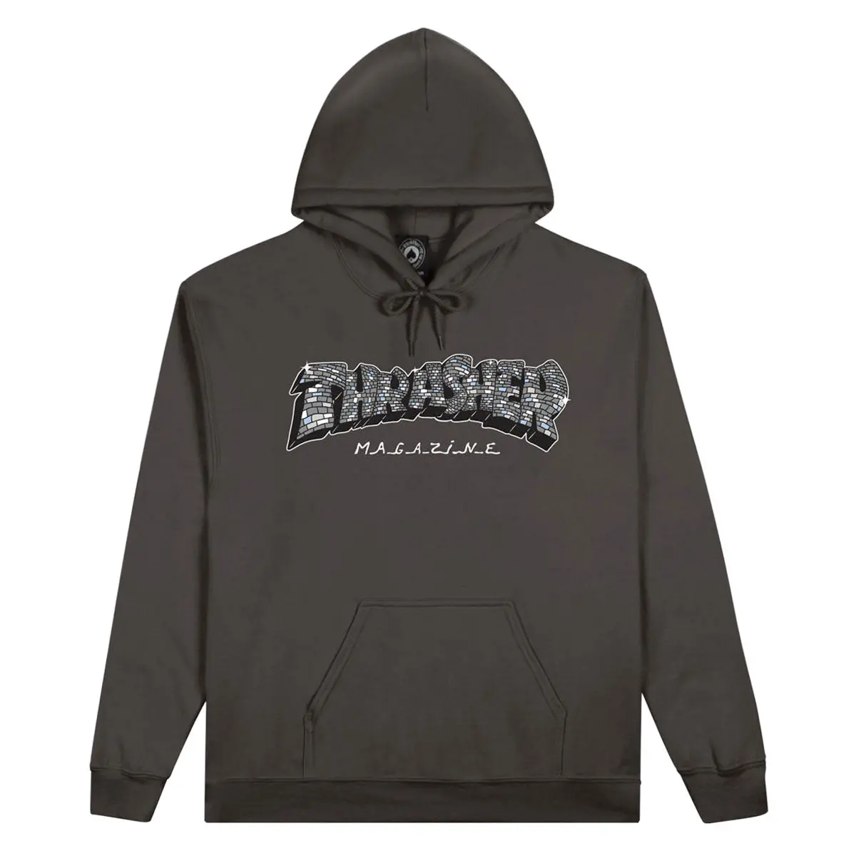 Thrasher Disco By Spanky Hoodie - Charcoal 1