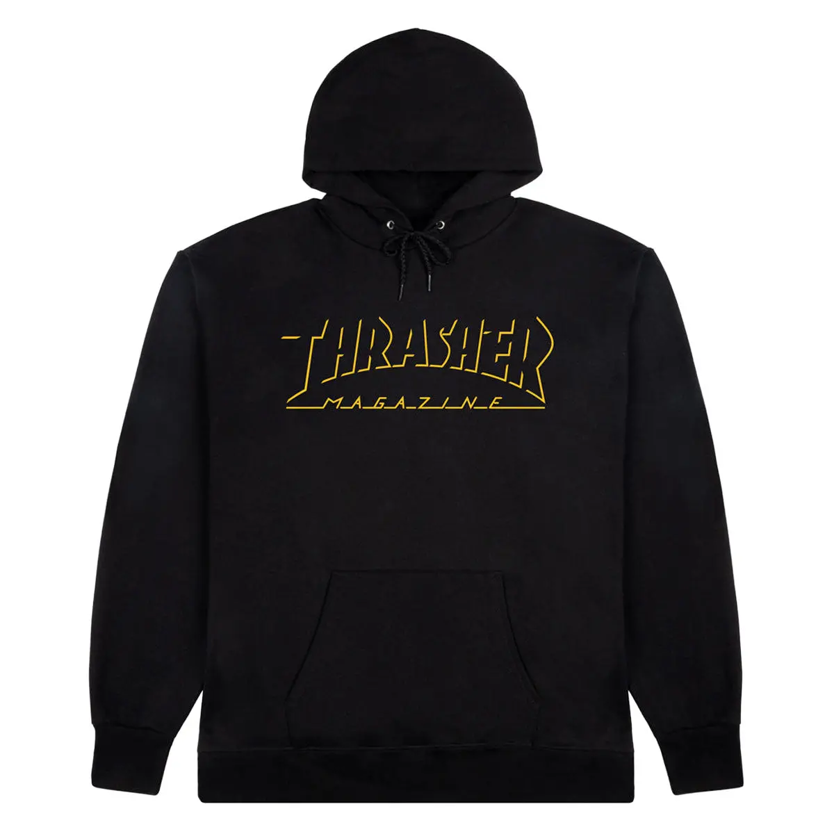 Thrasher Shadow Mag Logo Hoodie - Black 1