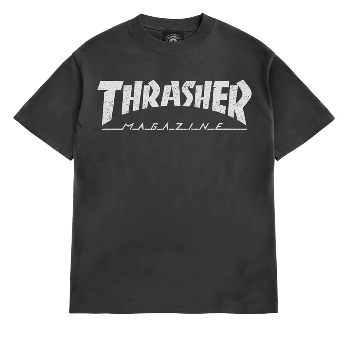 Thrasher Mag Logo Vintage T-Shirt - Black 1