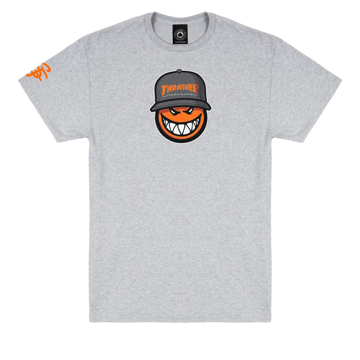 Thrasher X Spitfire Sf Loc T-Shirt - Sport Grey 1