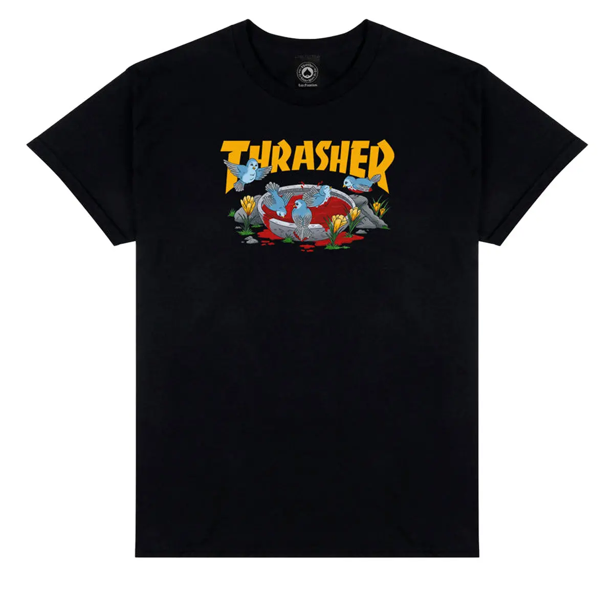 Thrasher Blood Bath T-Shirt - Black 1