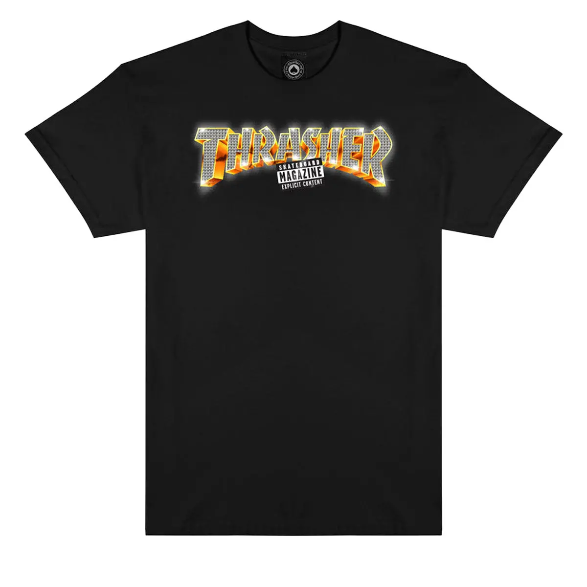 Thrasher Explicit T-Shirt - Black 1