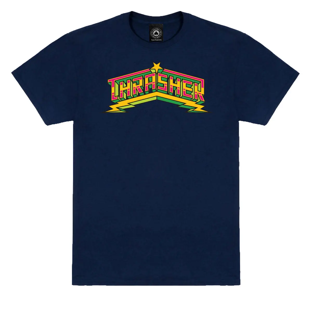 Thrasher Luchadora T-Shirt - Navy 1