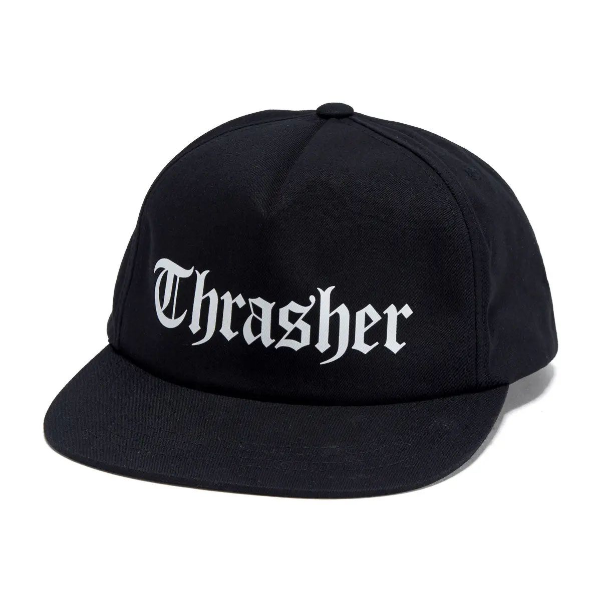 Thrasher X Spitfire The End Oath Snapback Hat - Black 1