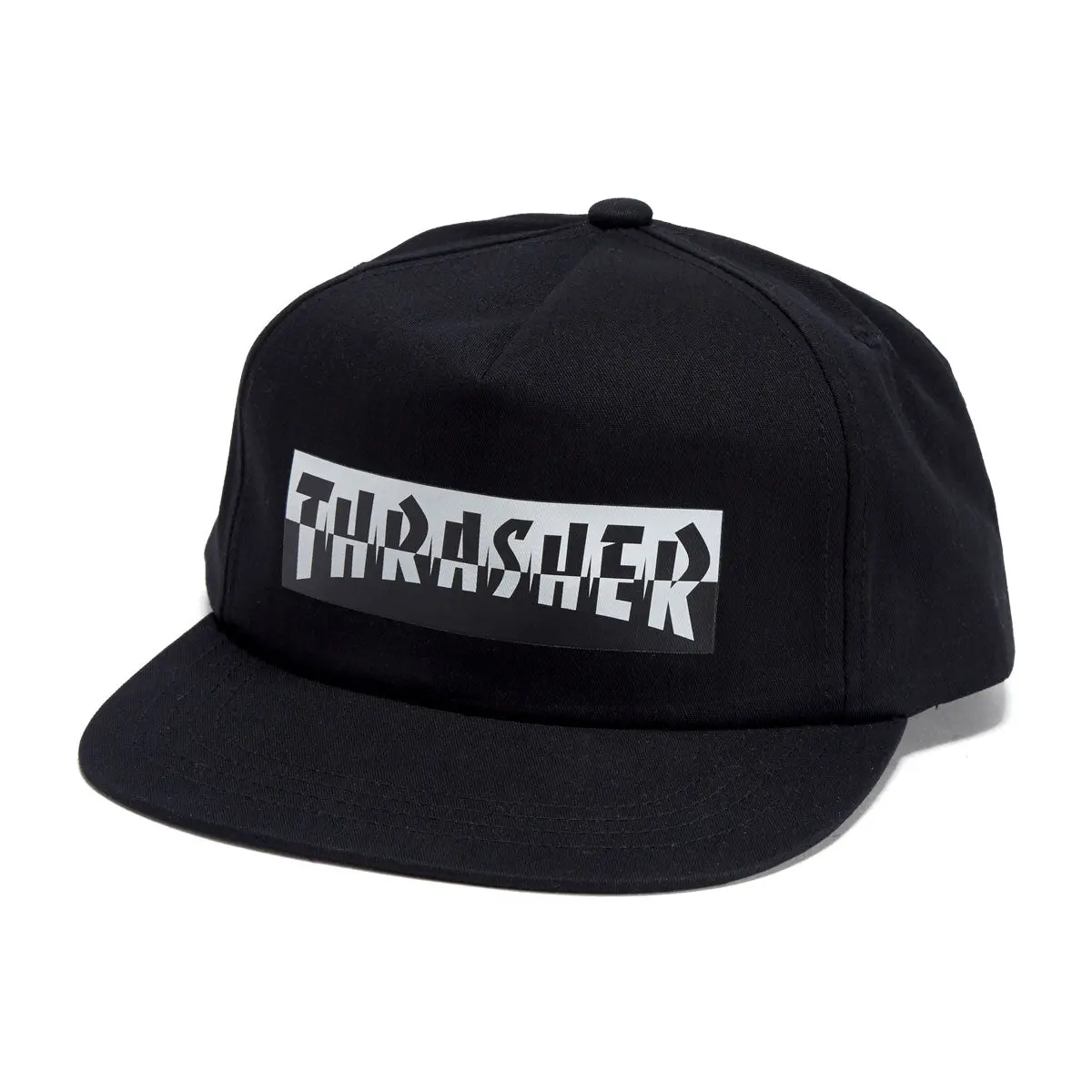 Thrasher Mixtape Snapback Hat - Black 1