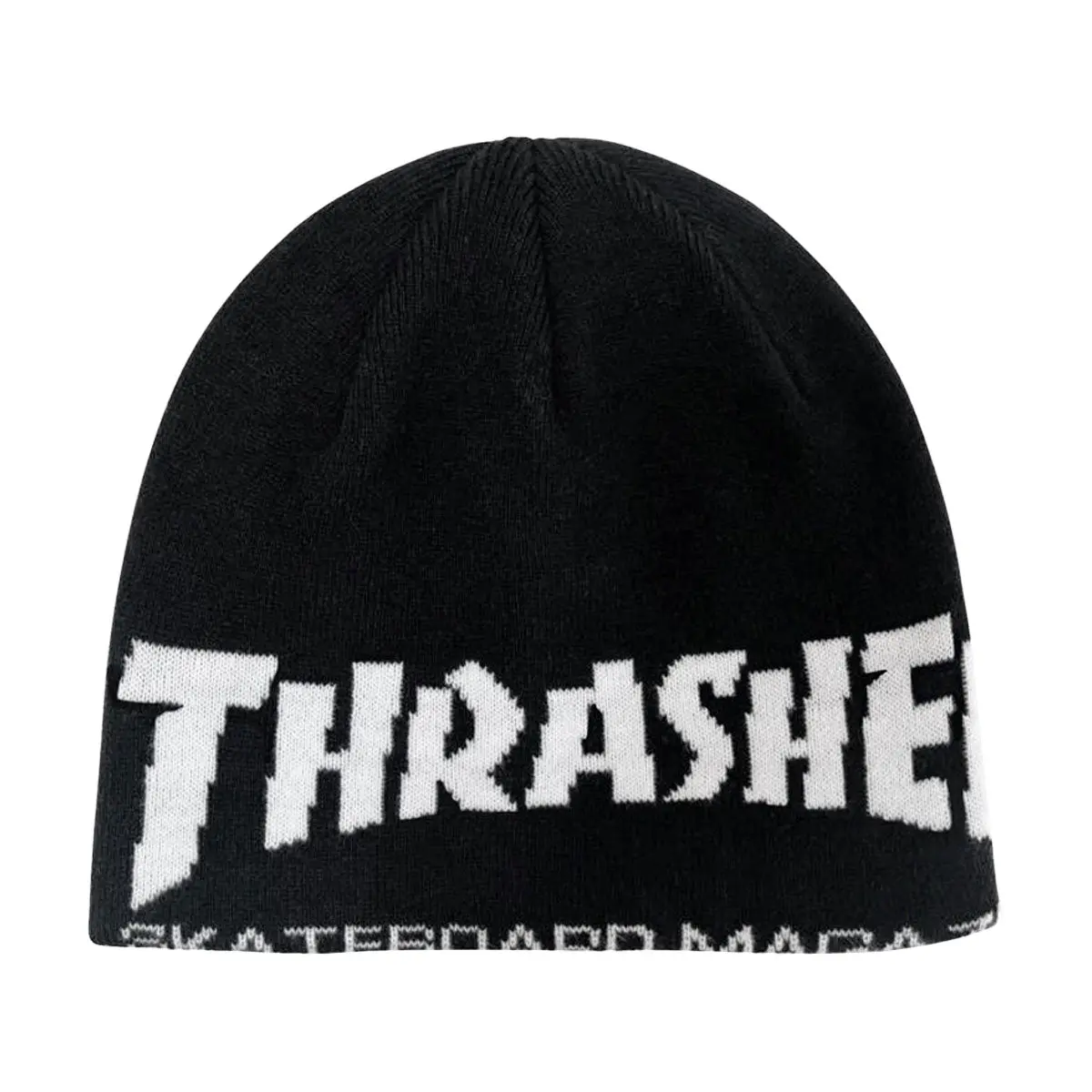 Thrasher Skate Mag Skully Beanie - Black 1