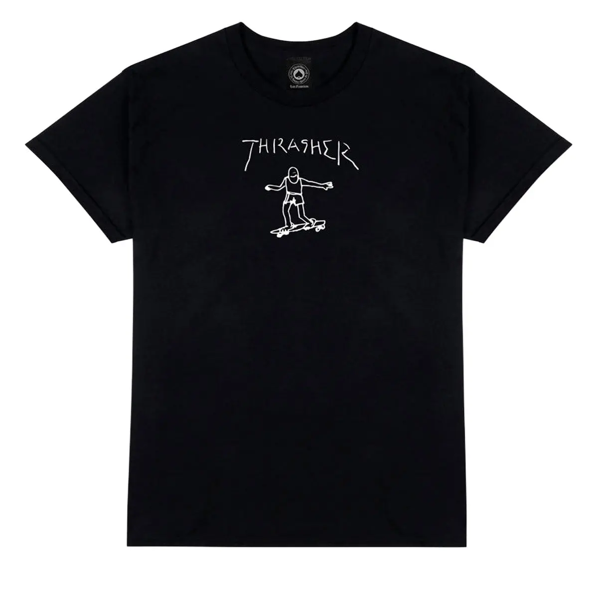 Thrasher Gonz T-Shirt - Black/White 1