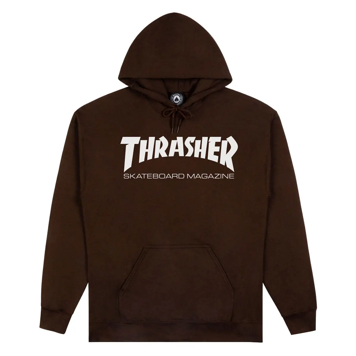 Thrasher Skate Mag Hoodie - Dark Chocolate/White 1