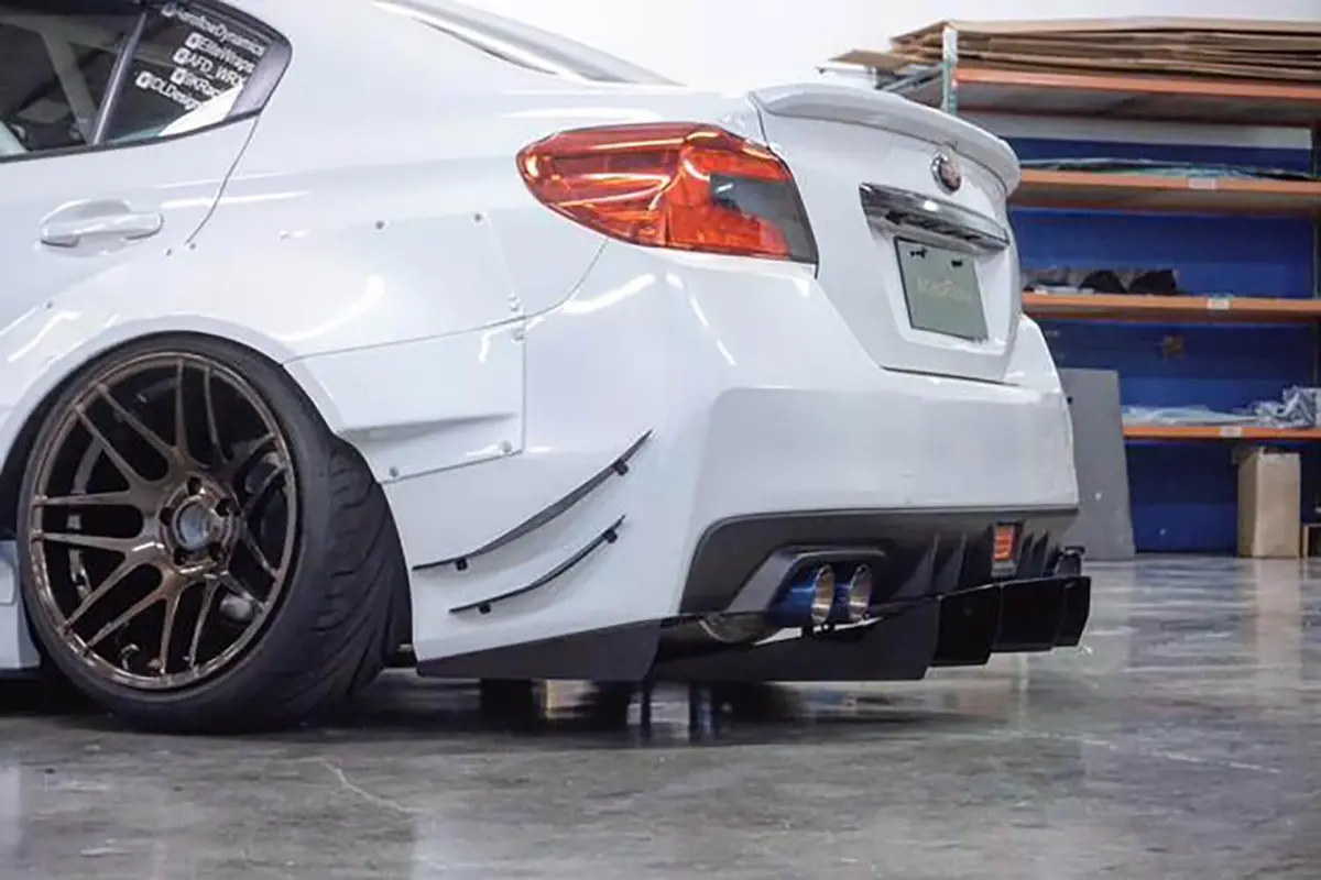 2015 - 2021 Subaru Wrx/Sti Rear Diffuser V3 1
