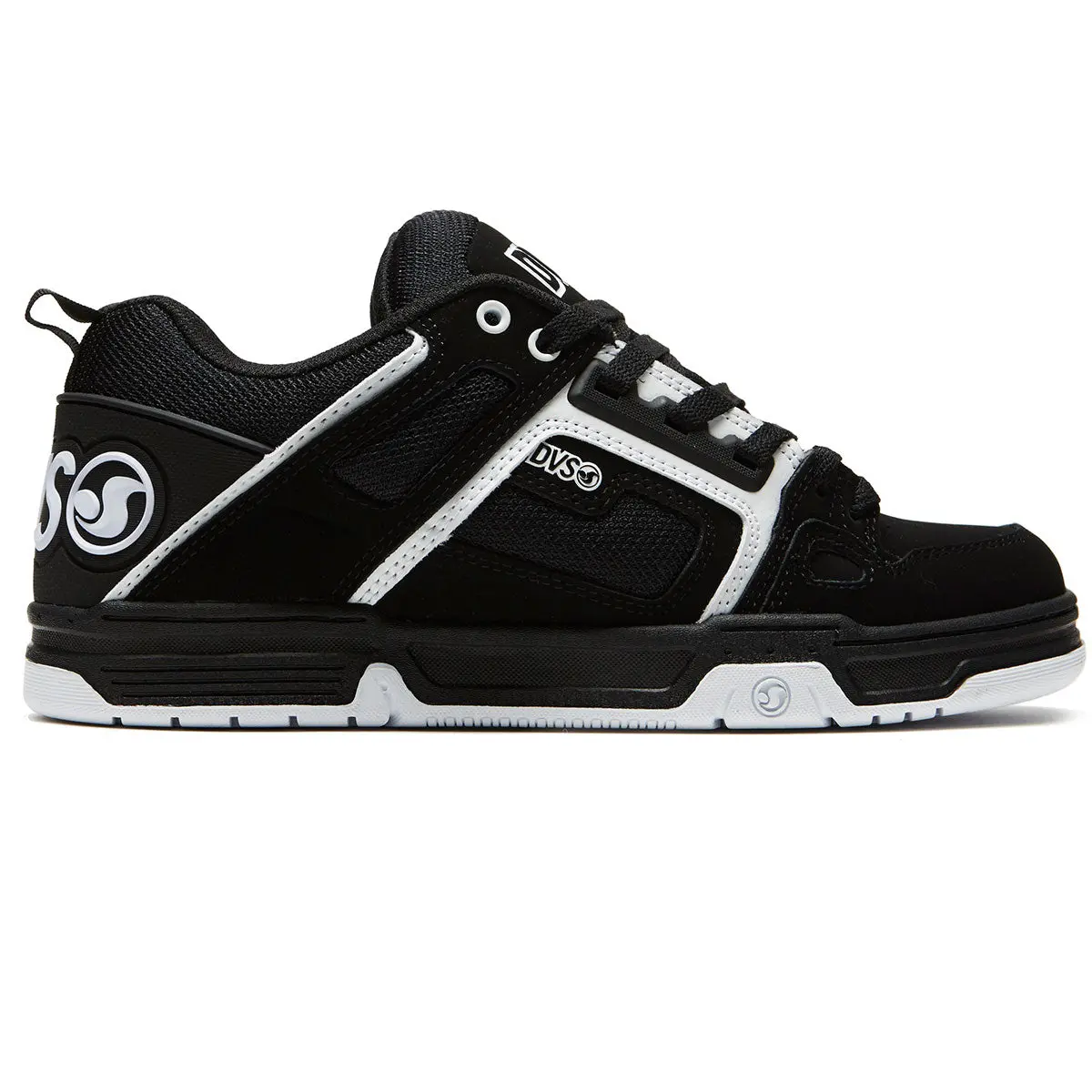 Dvs Comanche Shoes - Black/White Nubuck 1