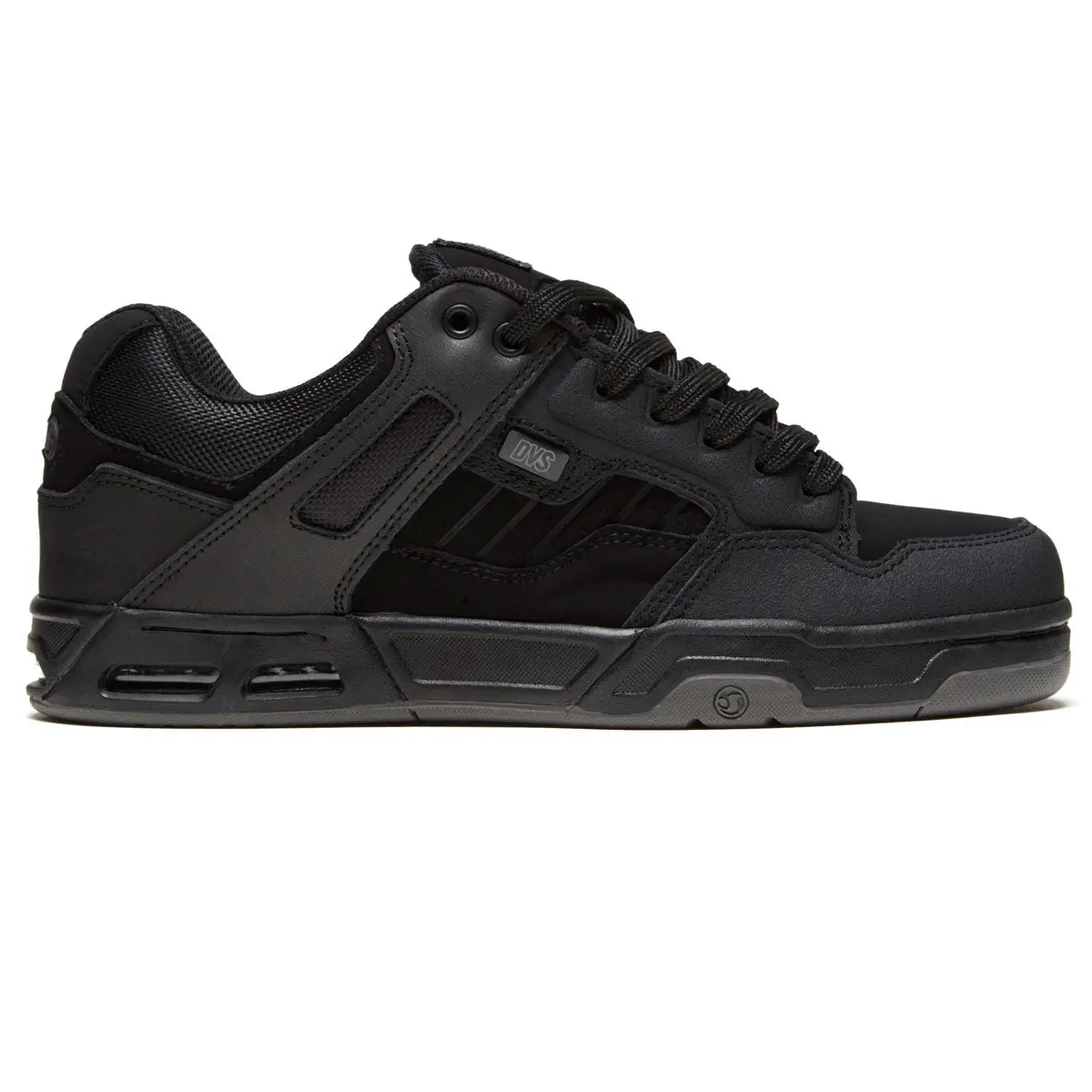Dvs Enduro Heir Shoes - Black/Black Leather 1