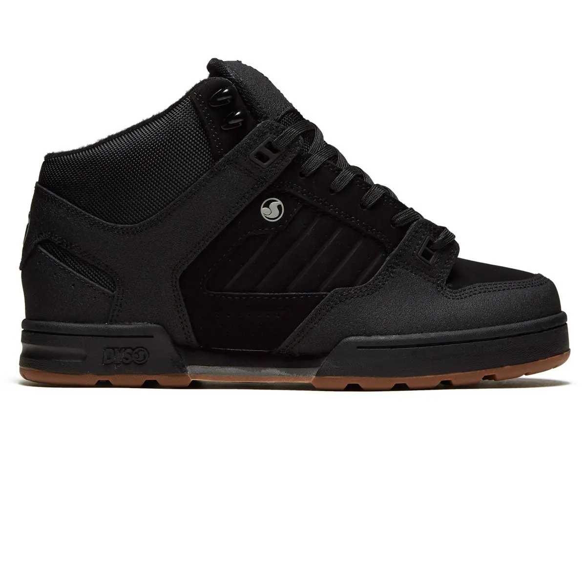 Dvs Militia Boots - Black/Black/Gum/Nubuck 1