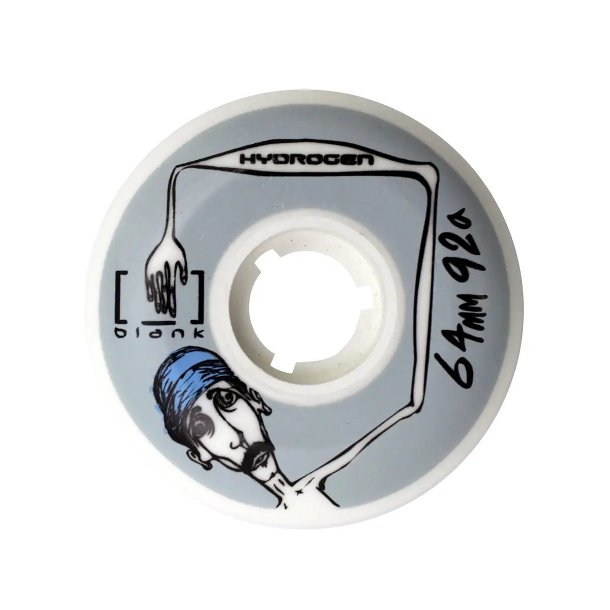 Rollerblade Hydrogen Blank 64Mm 92A (4Pack) 1