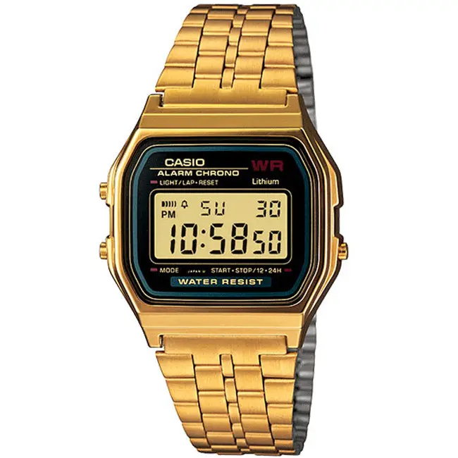 Casio A159 Watch - Gold 1