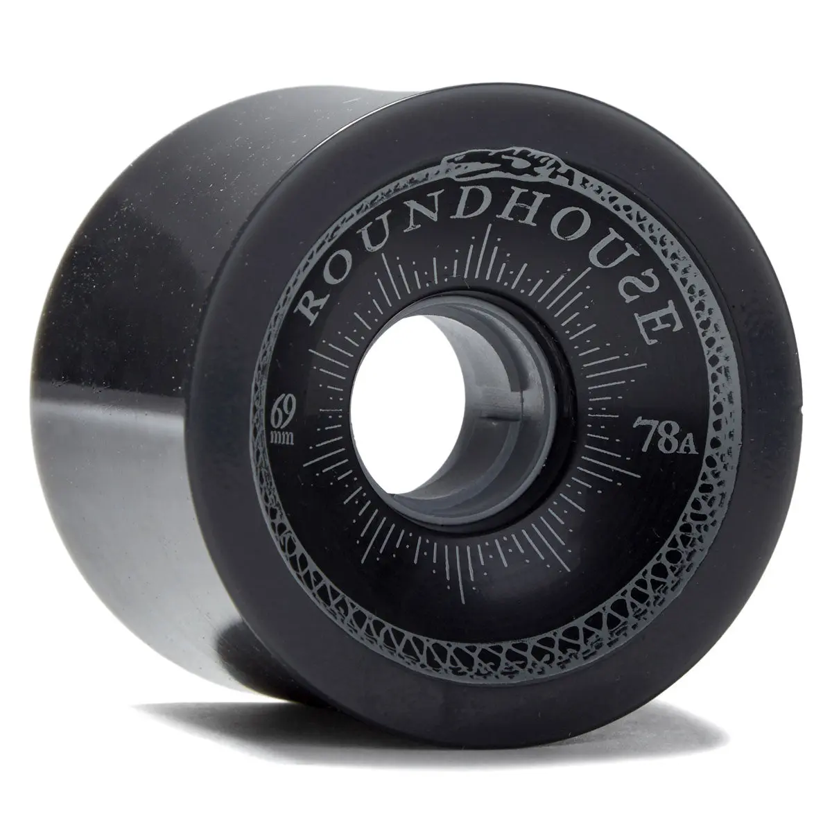 Carver Roundhouse 78A Concave Longboard Wheels - Smoke - 69Mm 1