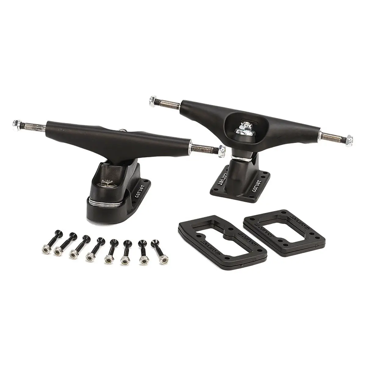 Carver C7 Hollow Longboard Trucks - Coal Satin 1