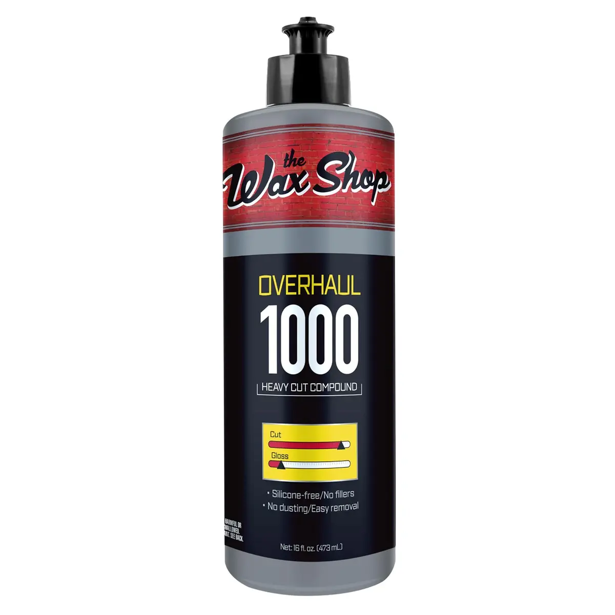 Overhaul 1000 Cutting Compound – 16 oz Professional Auto Polish