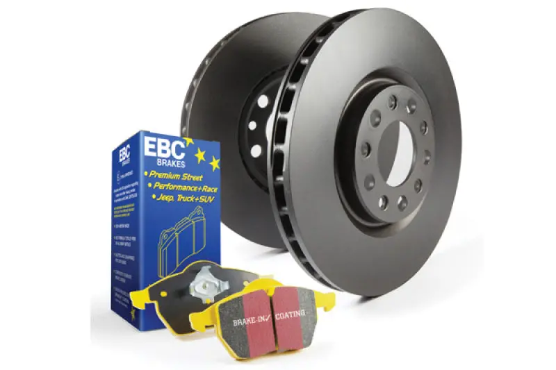 Stage 13 High-Performance Brake Package: Yellowstuff Pads + Rk Drilled & Slotted Rotors 1