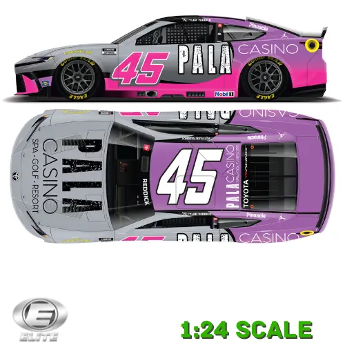 *Preorder* Tyler Reddick 2026 Pala Casino Elite 1:24 Nascar Diecast 1