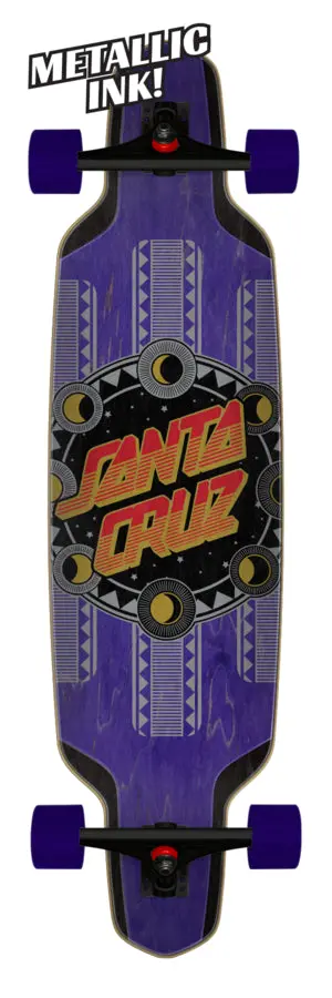 Santa Cruz Phase Dot Drop-Down Longboard – 37.5" Complete Setup