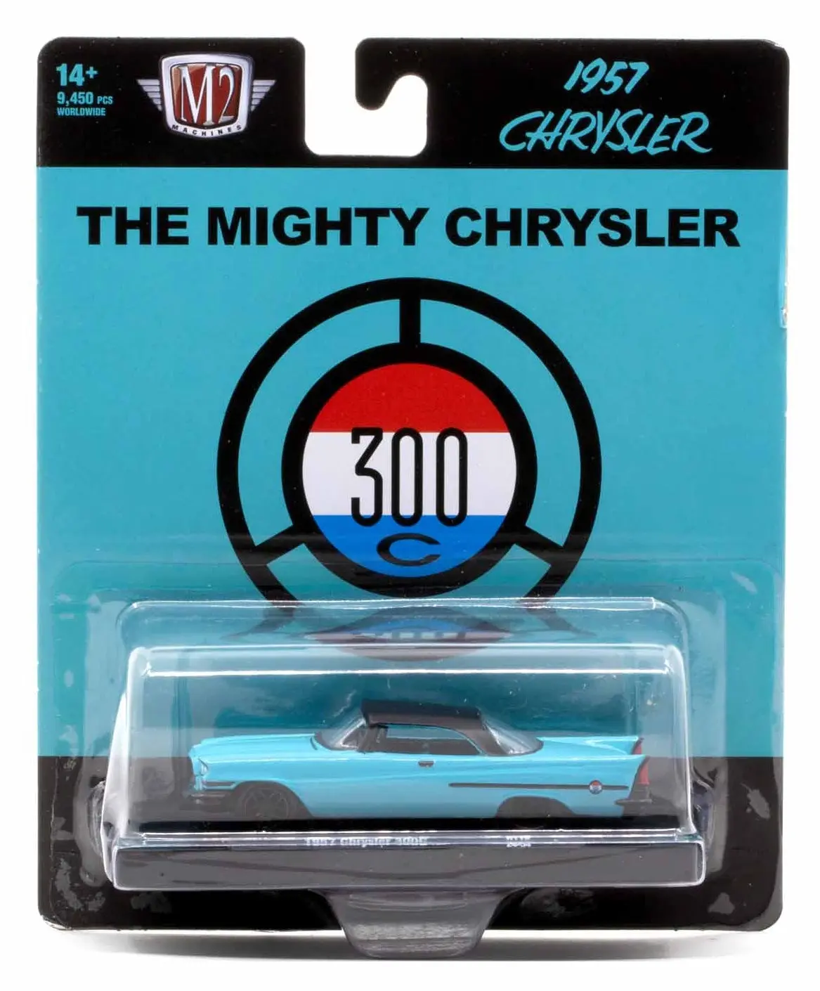 1957 Chrysler 300C M2 Machines 1:64 Diecast Auto Drivers Release 119 1