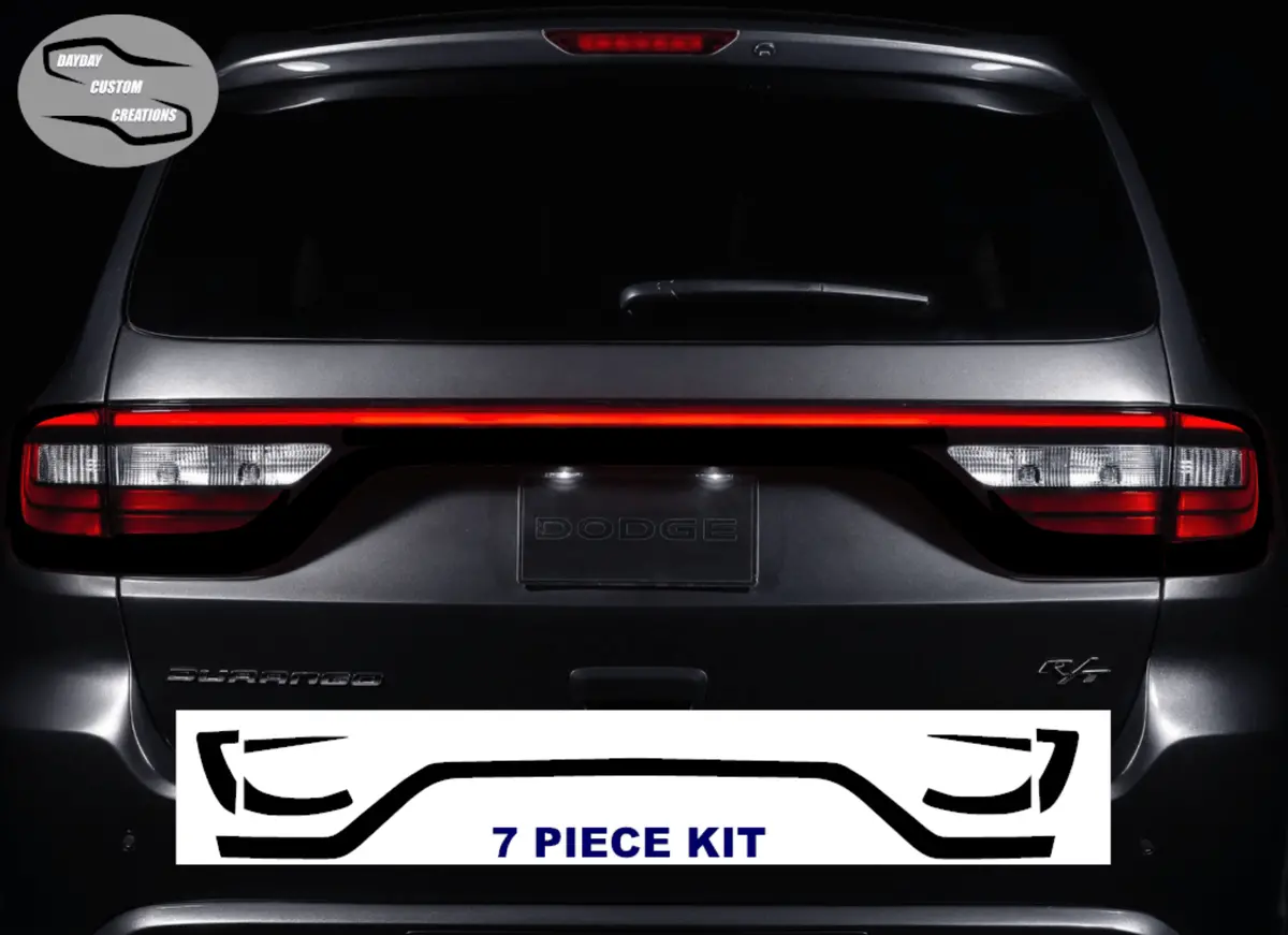 14-25 Dodge Durango Taillight Decal Design 10 1