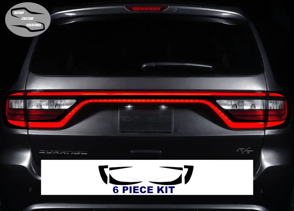 14-25 Dodge Durango Taillight Decal Design 12 1