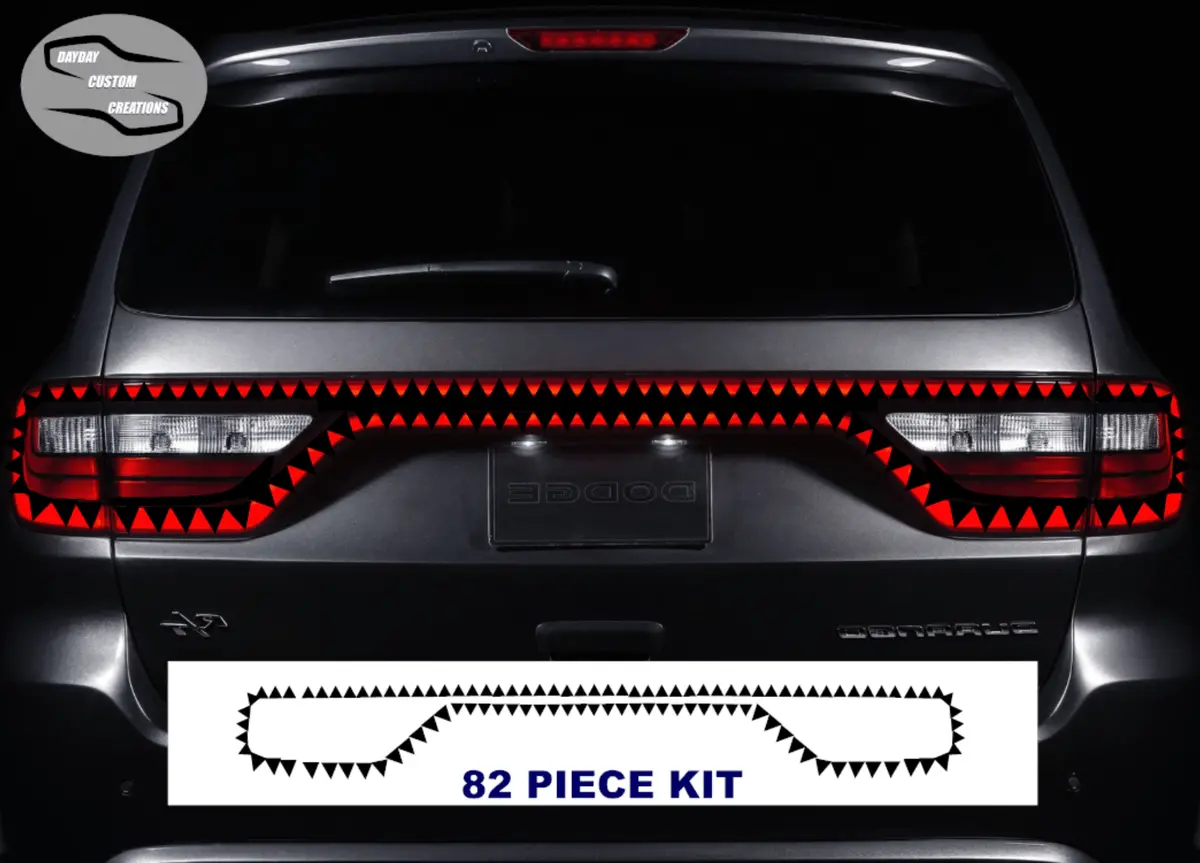 14-25 Dodge Durango Taillight Decal Design 13 1