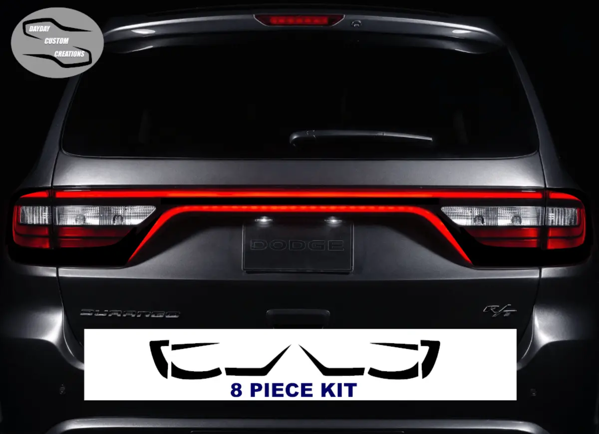 14-25 Dodge Durango Taillight Decal Design 2 1
