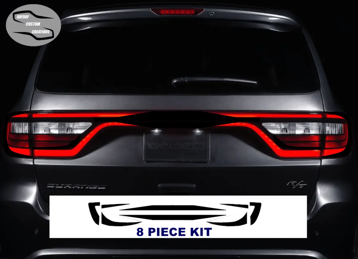 14-25 Dodge Durango Taillight Decal Design 3 1