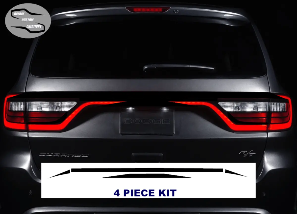 14-25 Dodge Durango Taillight Decal Design 4 1